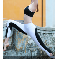 優卡蓮陰陽平衡瑜伽服8分褲高腰顯瘦提臀速干健身跑步女褲BPW296